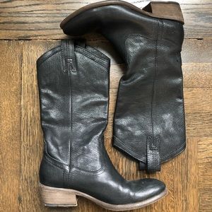 Frye Black Leather Boots